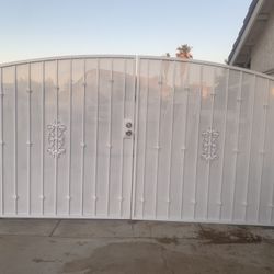 Door fence metal estimates free