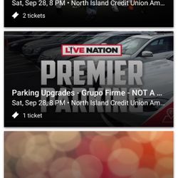Grupo Firme Tickets W/Parking & Seat Upgrade