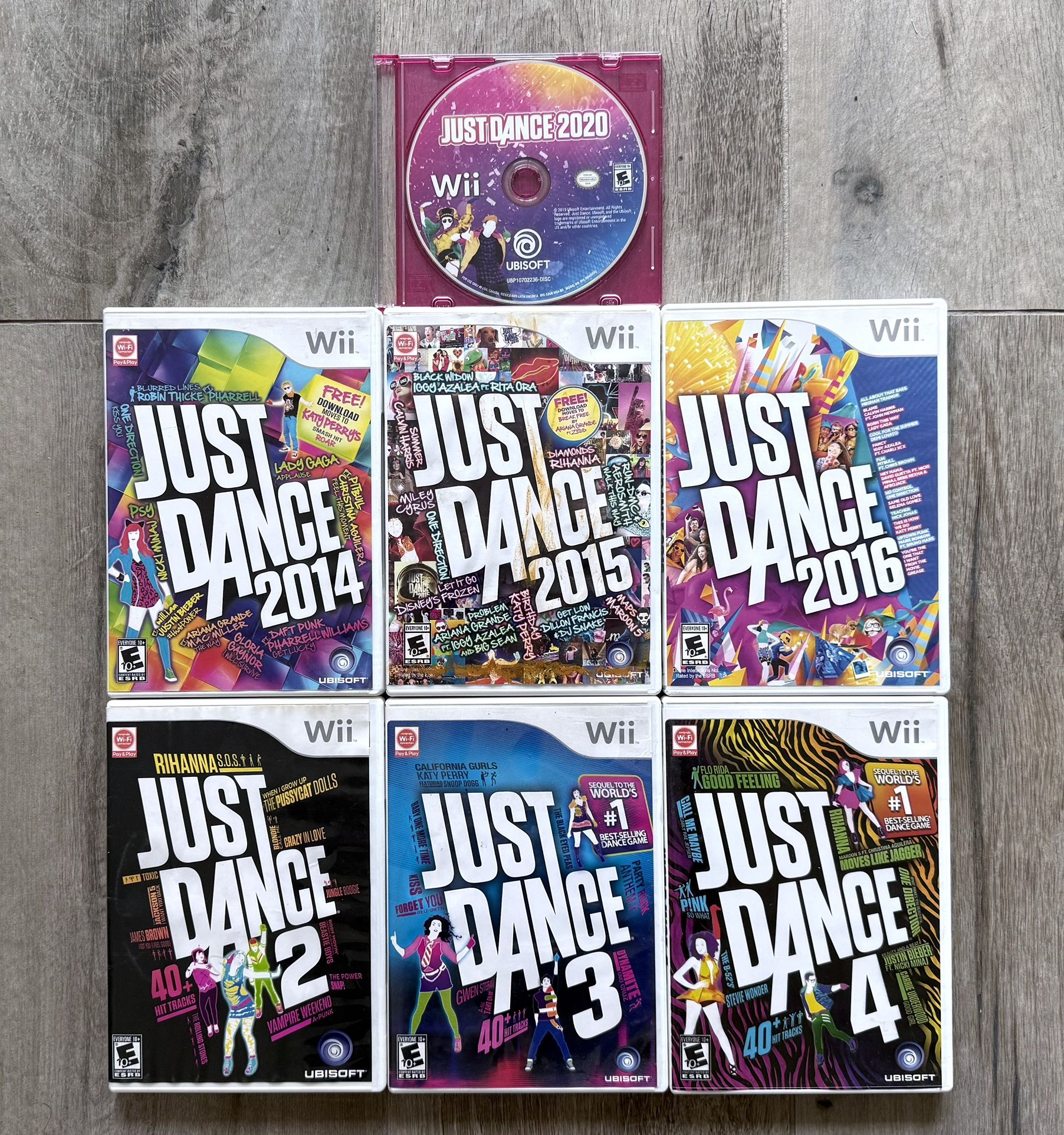 Just Dance Games for Nintendo Wii