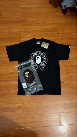 BAPE x Chrome Hearts Black Graphic T-Shirt