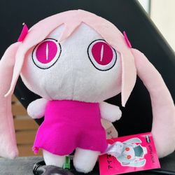 HATSUNE MIKU Aimaina Mini Plush Dolls Pink Round One 