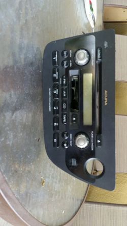 Acura stereo