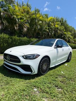 2023 MERCEDES BENZ C300 AMG  clean title