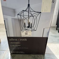 Allen + Roth 3-Light Pendant