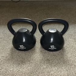 15lb Kettle Bells
