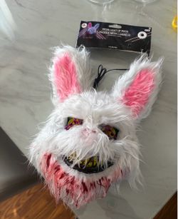 Scary bunny purge mask