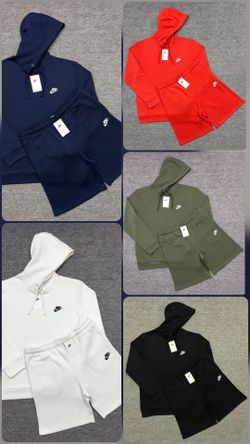 Brand New Nike Short Sets With Hoodie For Sale