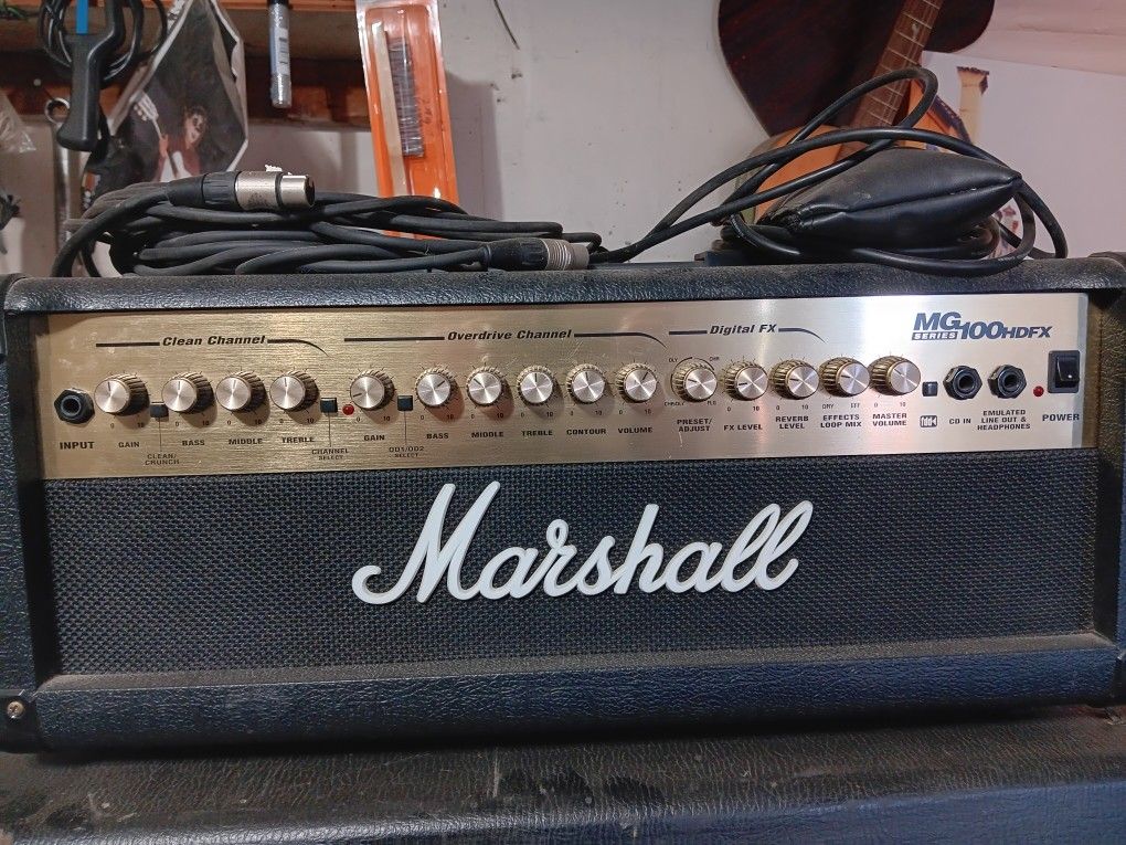Marshall MG100HDFX Head Amp