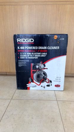 RIDGID K-400 POWERED DRAIN CLEANER