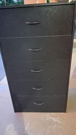 Dresser, Single bed, and 45 inch tcl flat screen for sale