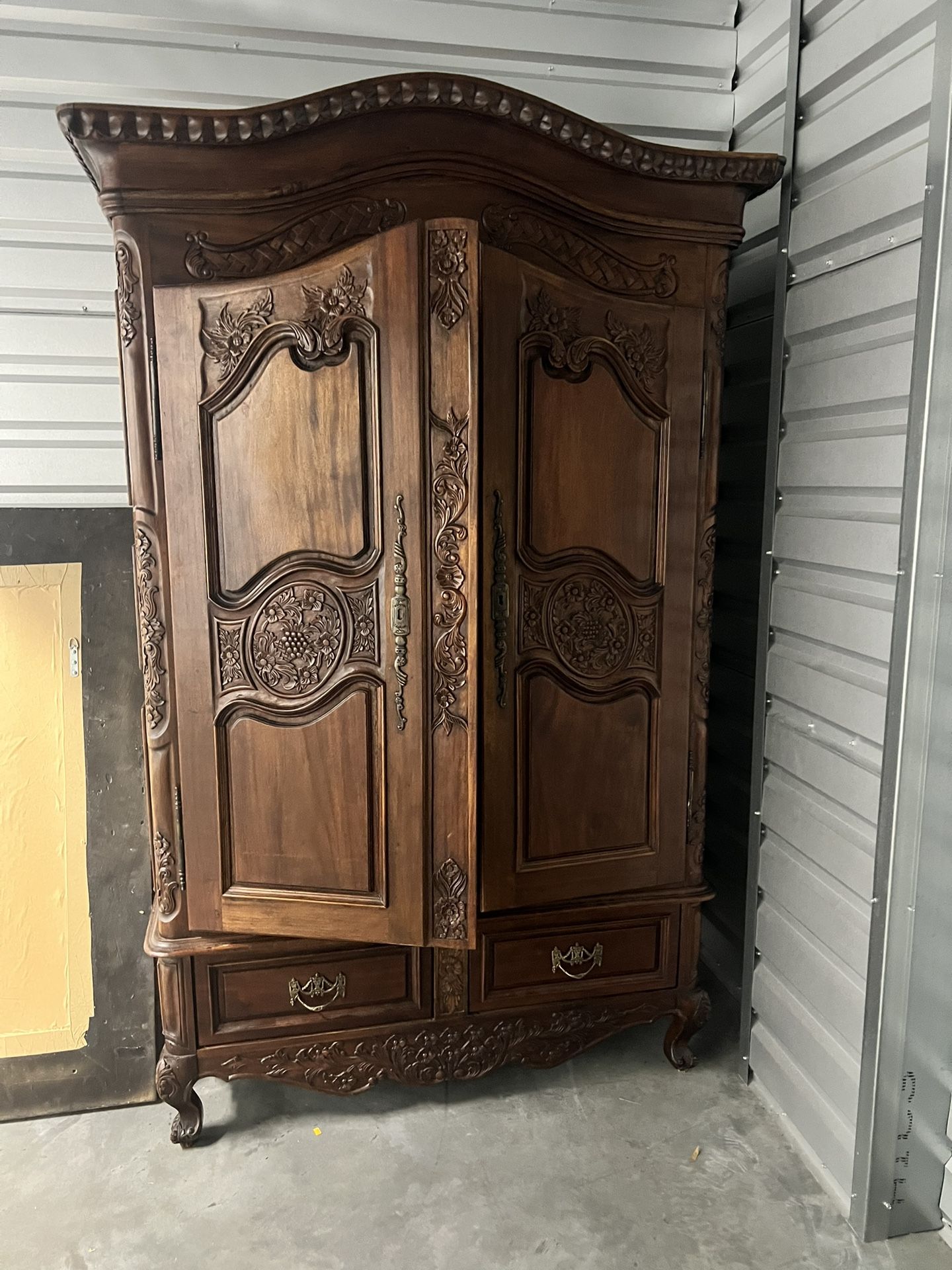 antique wardrobe