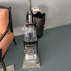 Hoover Carpet Cleaner W/attachments Used Only Once
