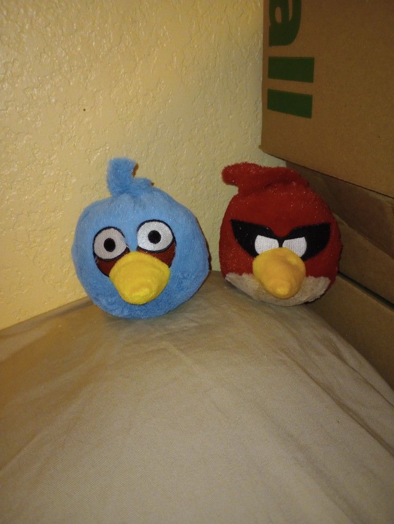 4-inch Angry Birds Plush • Set Of 2