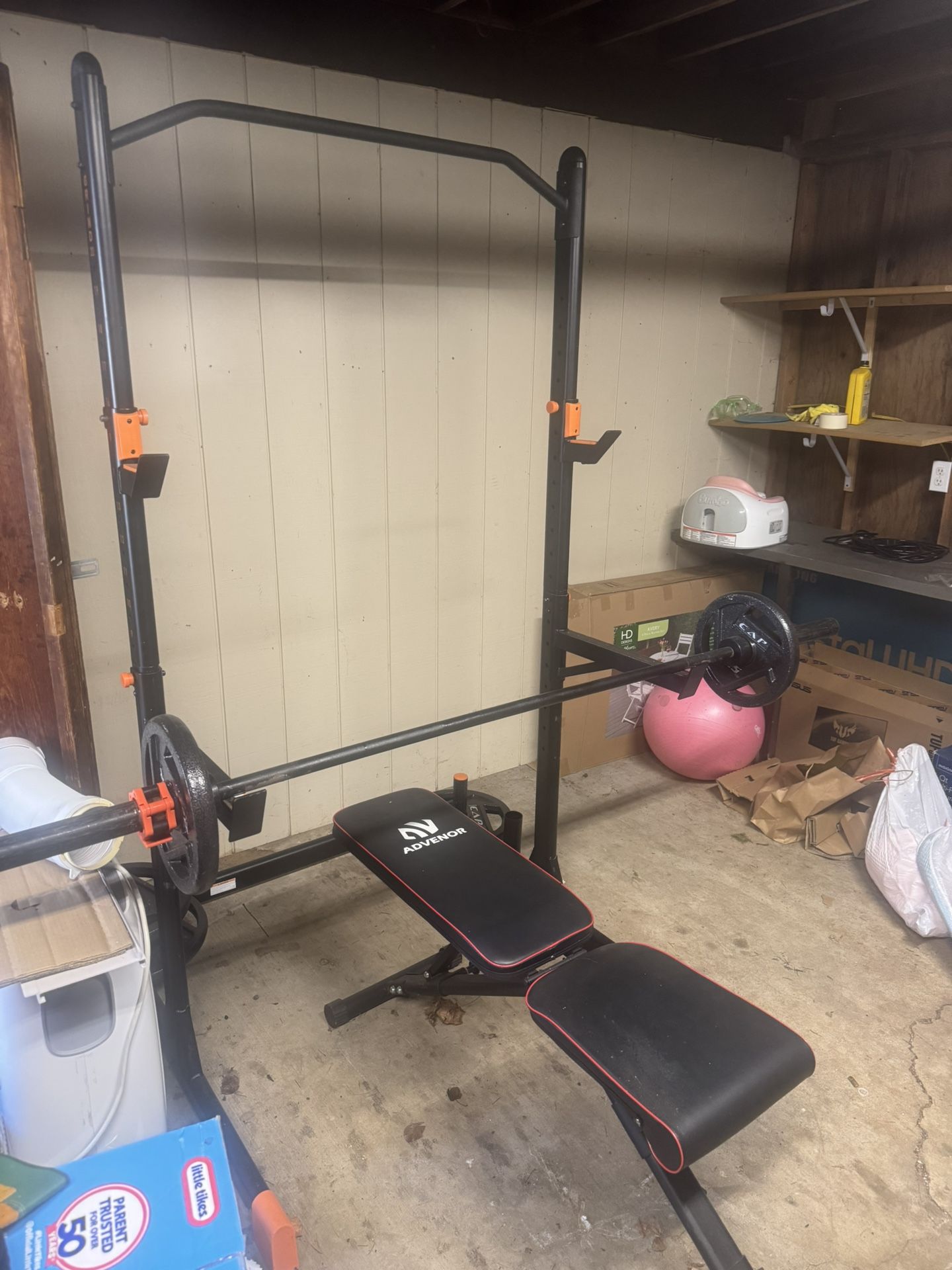 Squat Rack/Bench Press
