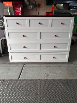 Full Size Murphy Bed Chest