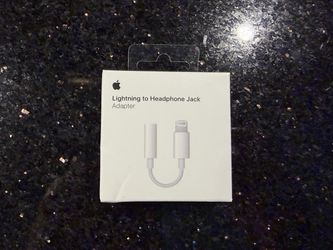 Lightning to Headphone Jack Adapter 3.5mm Connector for Apple iPhone 7 to 11