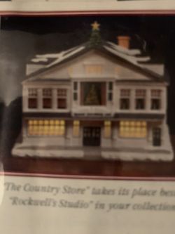 Vintage Collection Norman Rockwell Light Up Houses