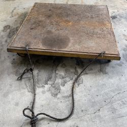 Dolly 40”Square , 4” Wheels , Heavy Duty