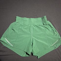 Green Lulu Shorts 