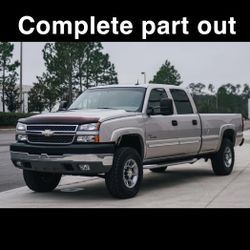 chevy silverado duramax complete part out