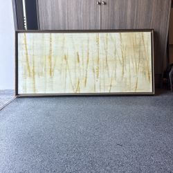 Framed Painting On Canvas