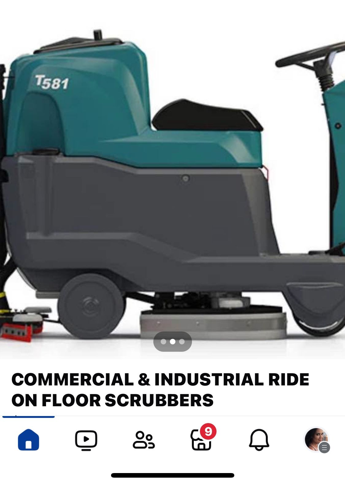FLOOR SCRUBBER | 20" | 20 GALLON Ride On