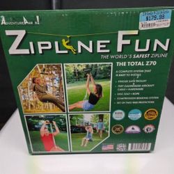 Zip Line Brand New