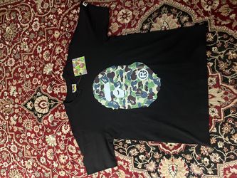 BAPE Camo Ape Face Black T-Shirt