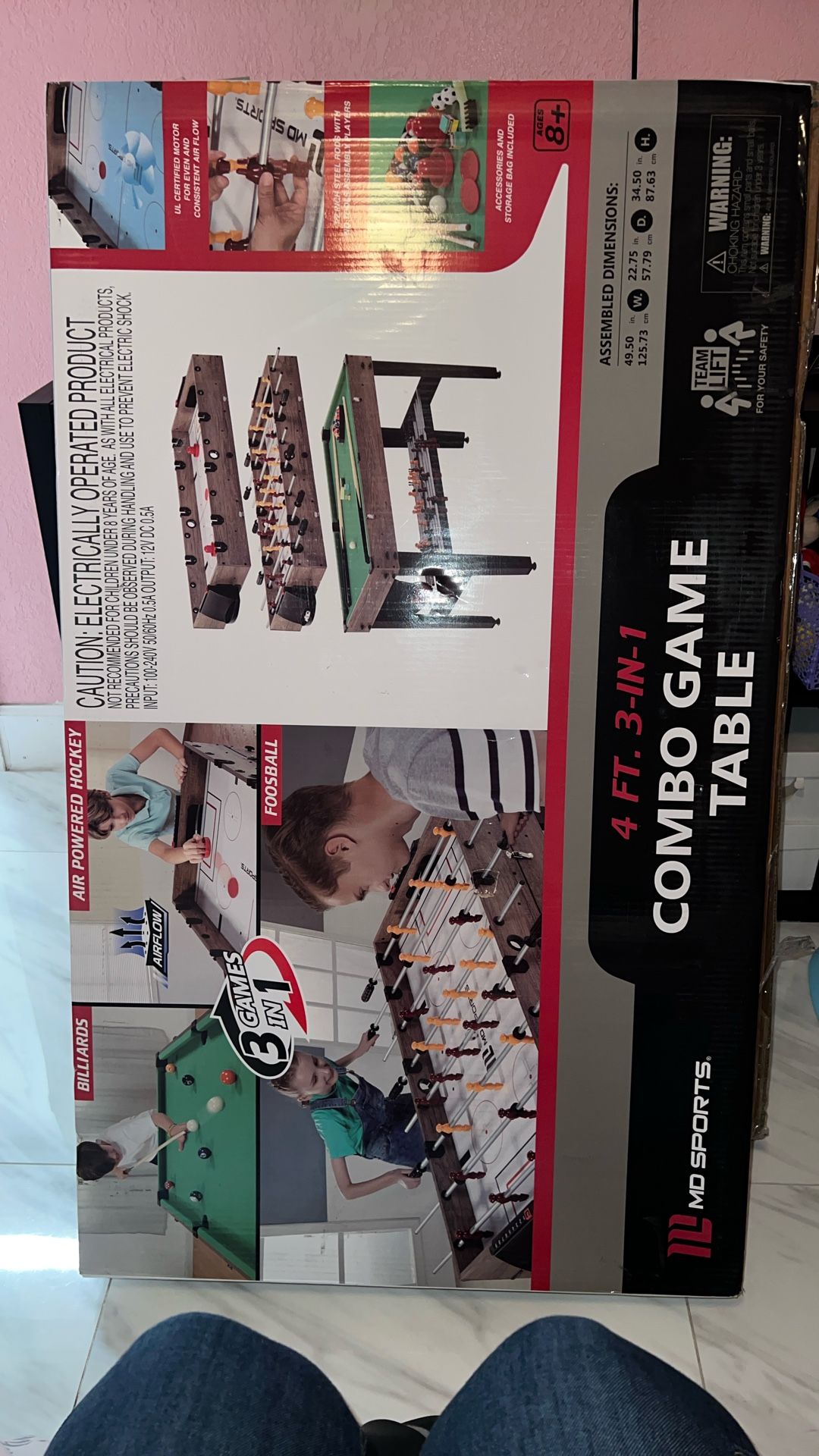 Combo Game Table