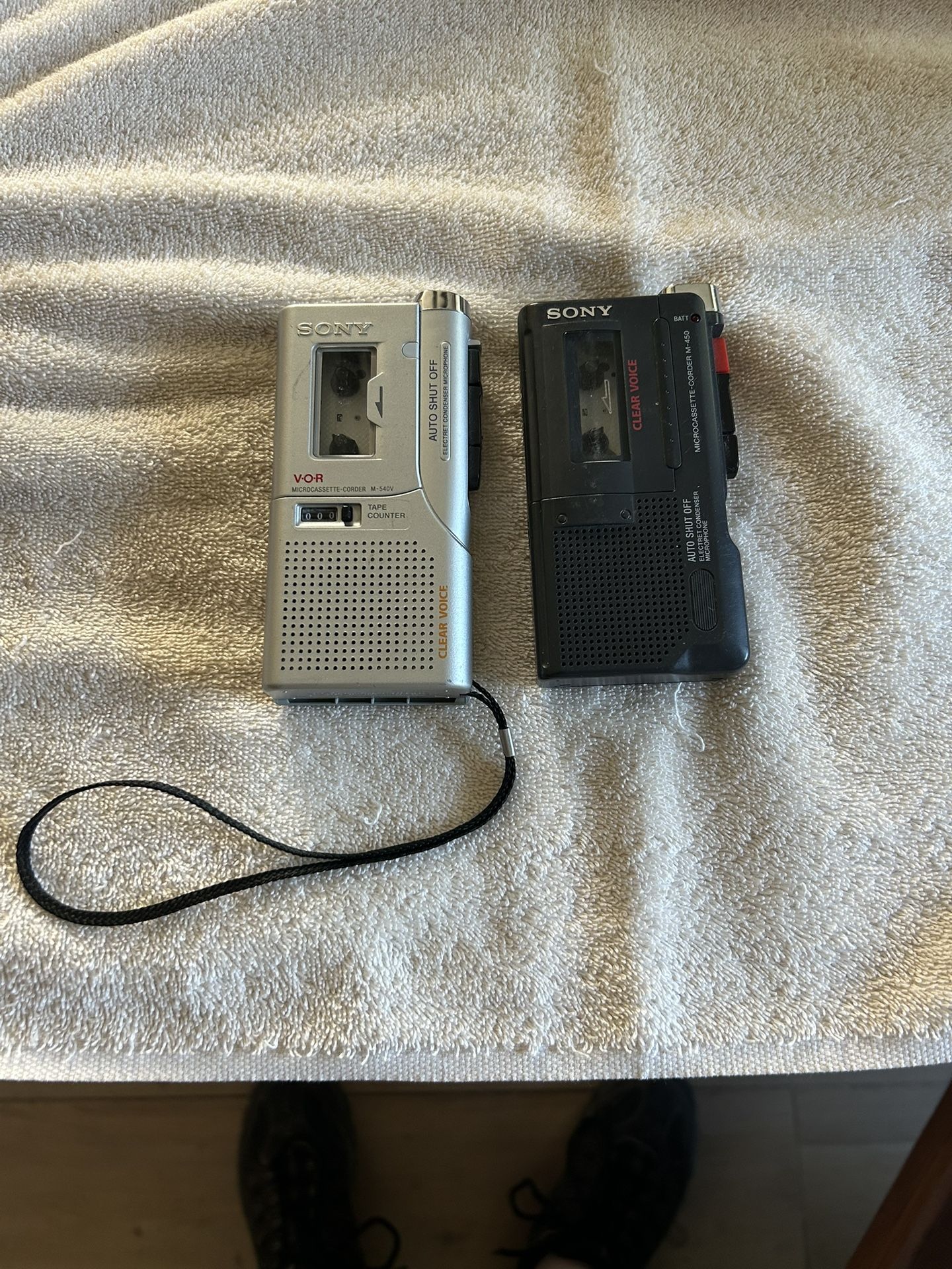 Sony Microcassette Corder Non Working $10.00 Each