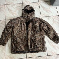 Mossy Oak Hoodie  Jacket XXL Pants XXXXl Overall Men's Hunting Camouflage 