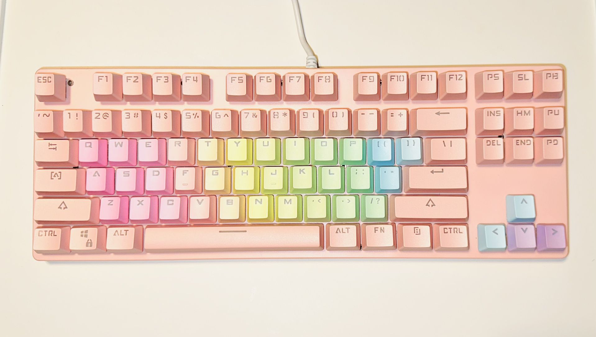 New Rainbow Gaming Keyboard Mechanical 