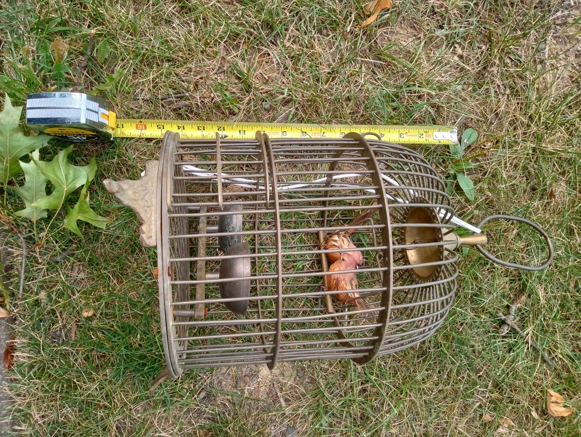 Brass Bird Cage $50