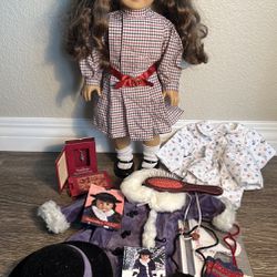 American Girl Samantha Doll With Accessories 