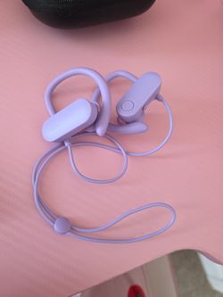 Purple Onn. Headphones.