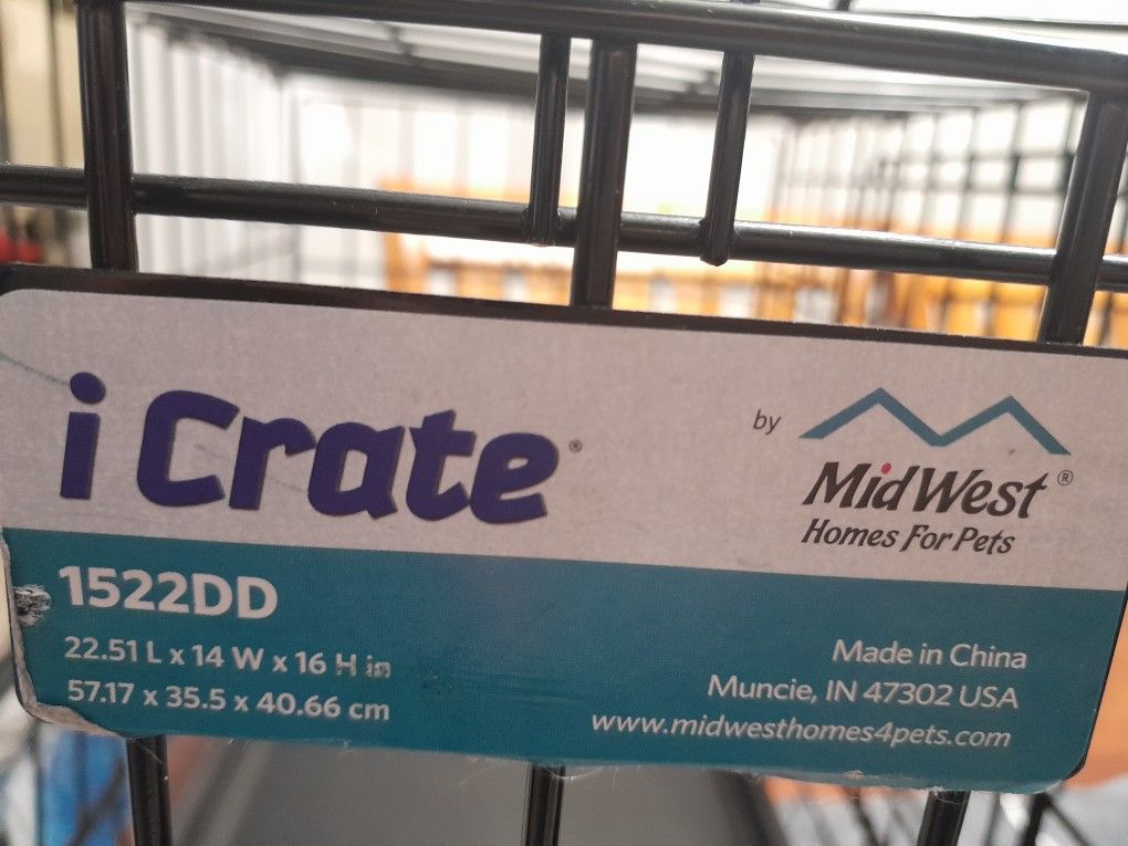 Small Crate Kennel Cage With Cover