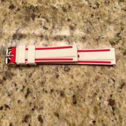 Omega X Swatch silicone watchband