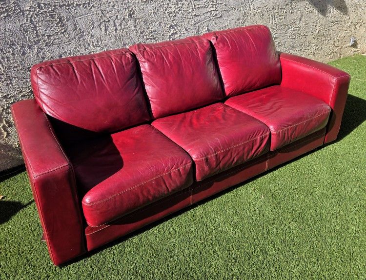 Leather Sofa