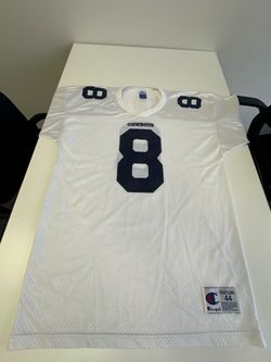 Troy Aikman Dallas Cowboys Champion Jersey Vintage Size 44 Large NFL