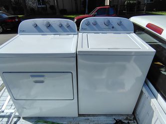 Whirlpool washer and dryer set