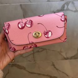 Coach Cherry Sunglasses Case