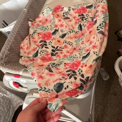 Floral Cover For Baby Car Seat