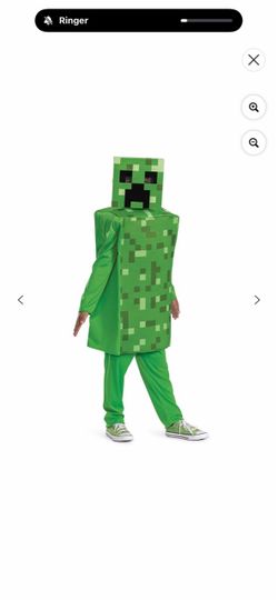 Minecraft Creeper Kids Halloween Costume