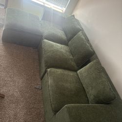 Boneless Green Couch 