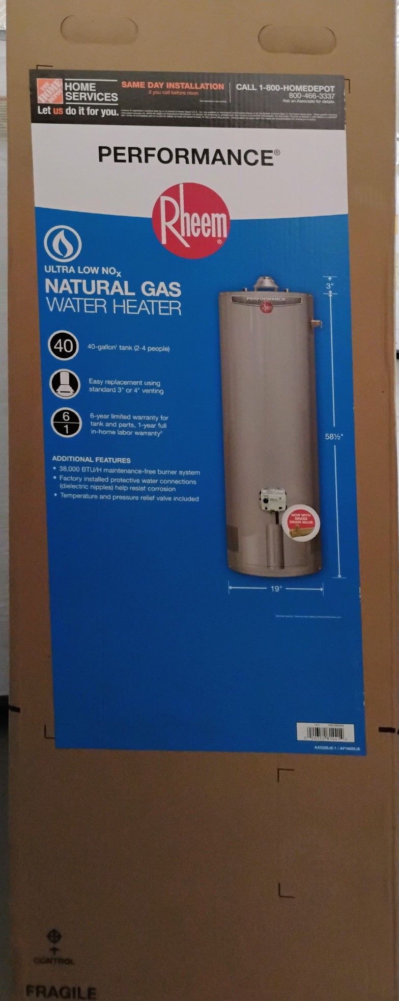 Rheem Water Heater
