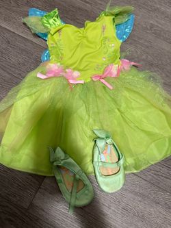 Tinker Bell Toddler Costume Dress with Shoes