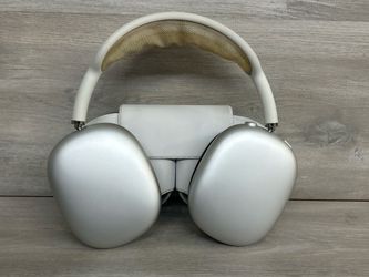Apple AirPods Max Silver Over-Ear Headphones Lightning Model – Great Condition (PO1022121)