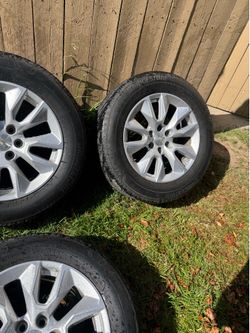 silverado rims and tires