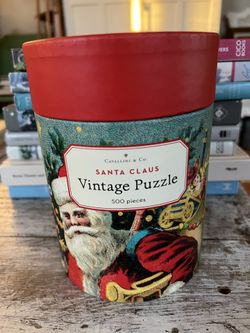 Cavallini & Co Santa Claus Vintage Puzzle 500 Pieces 