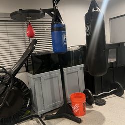 Heavy Duty Boxing Stand Set 